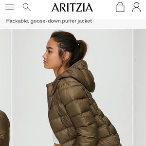The Little Puff TNA down parka